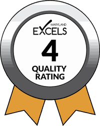 Maryland EXCELS Level 4 Quality Rating badge